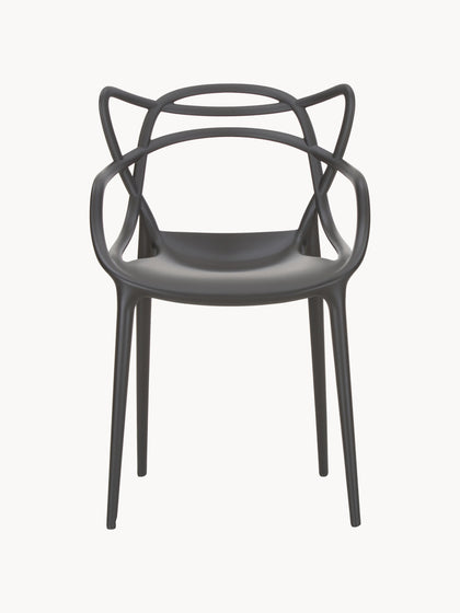 Westwing Sillas Con Reposabrazos Masters 2 uds