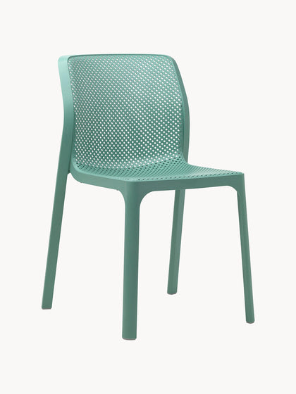 Westwing Sillas de jardín apilables Bit 2 uds