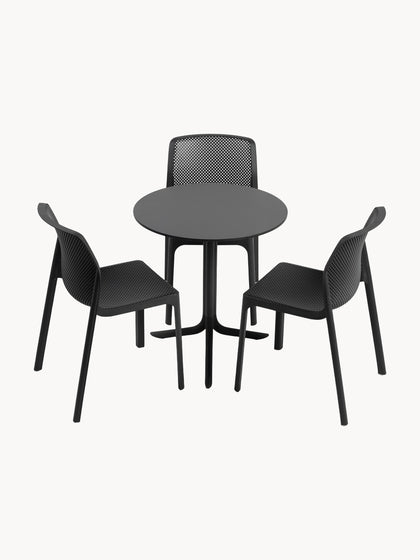 Westwing Sillas De Jardín Apilables Bit 2 Uds