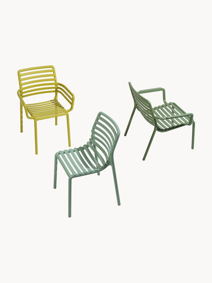 Westwing Sillas De Jardín Apilables Doga 2 Uds