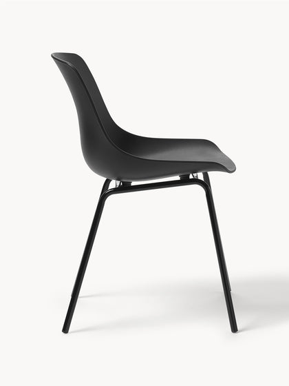 Westwing Sillas De Plástico Joe 2 uds