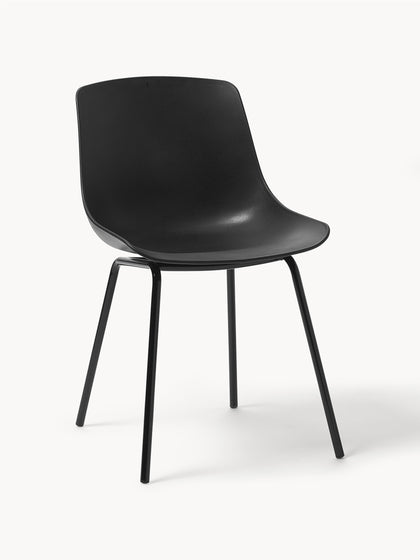 Westwing Sillas de plástico Joe 2 uds