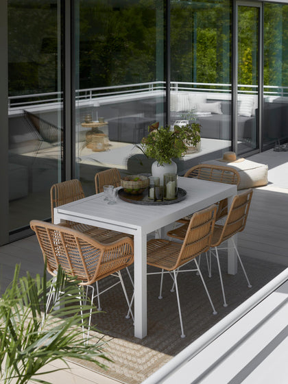 Westwing Sillas De Ratán Costa 2 uds