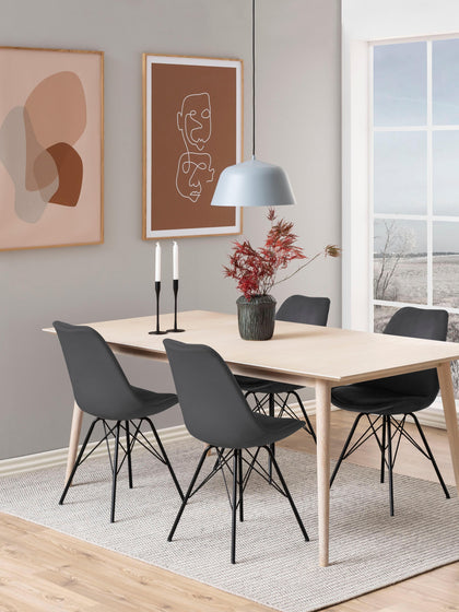 Westwing Sillas Tapizadas De Terciopelo Eris 2 uds