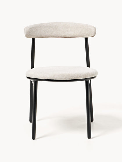 Westwing Sillas Tapizadas Doggi 2 uds