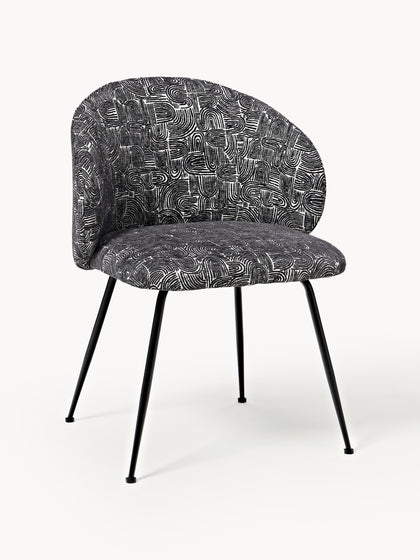 Westwing Sillas tapizadas Luisa 2 uds