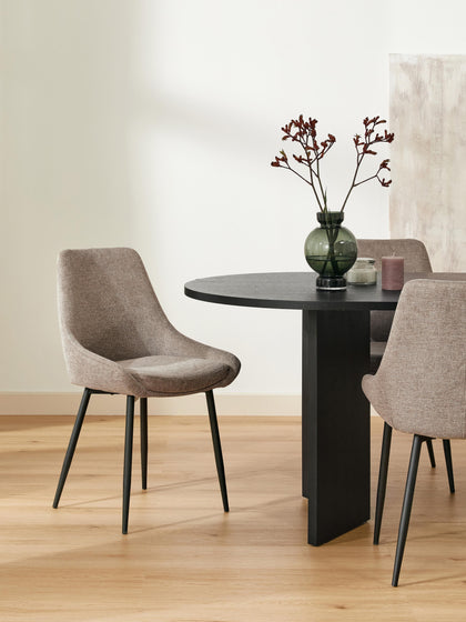 Westwing Sillas Tapizadas Sierra 2 uds