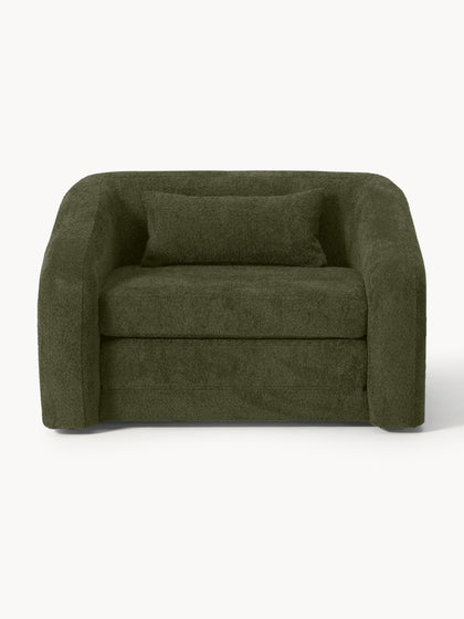 Westwing Sillón Cama De Borreguillo Bouclé Eliot