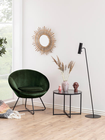 Westwing Sillón Cóctel De Terciopelo Center