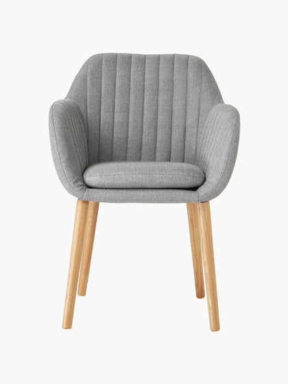 Westwing Sillón Con Patas De Madera Emilia