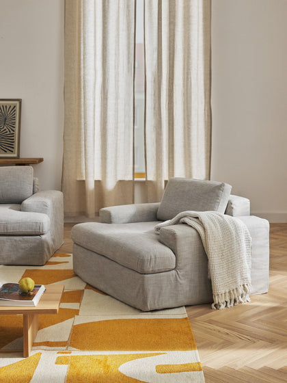 Westwing Sillón Con Tapizado Desenfundable Russell