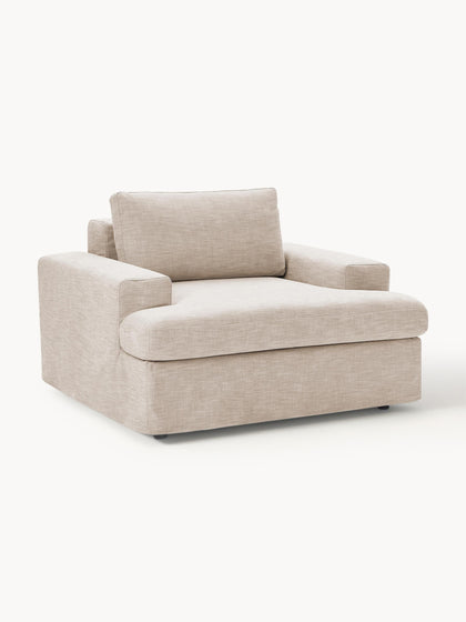 Westwing Sillón con tapizado desenfundable Russell