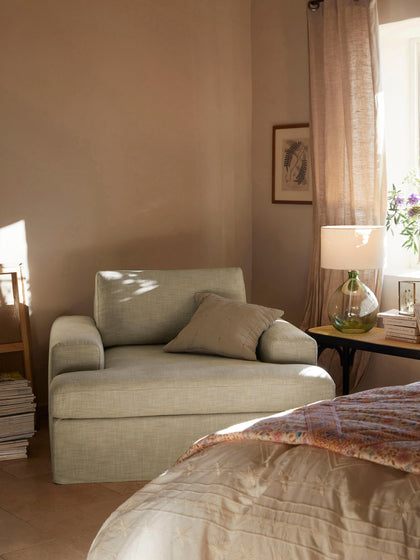 Westwing Sillón Con Tapizado Desenfundable Russell