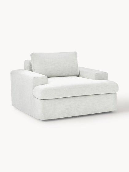 Westwing Sillón con tapizado desenfundable Russell