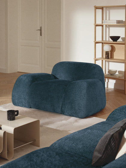 Westwing Sillón De Borreguillo Bouclé Wolke