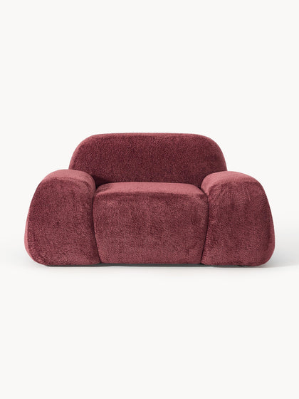 Westwing Sillón De Borreguillo Bouclé Wolke