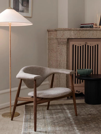 Westwing Sillón De Madera De Nogal Masculo