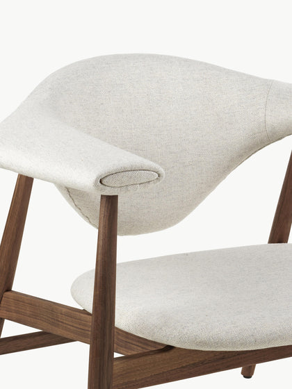 Westwing Sillón De Madera De Nogal Masculo