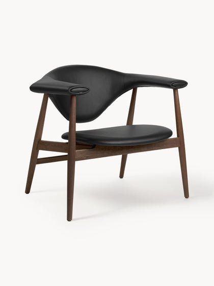 Westwing Sillón de madera de nogal Masculo