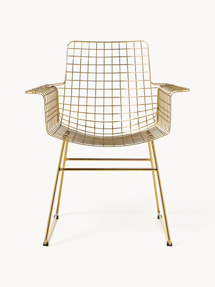 Westwing Sillón De Metal Wire