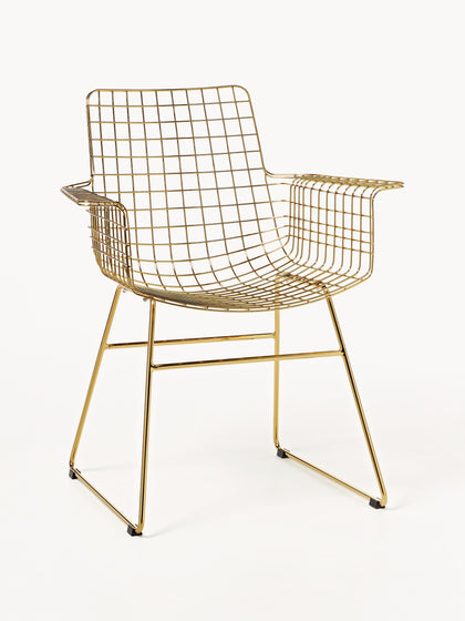 Westwing Sillón de metal Wire