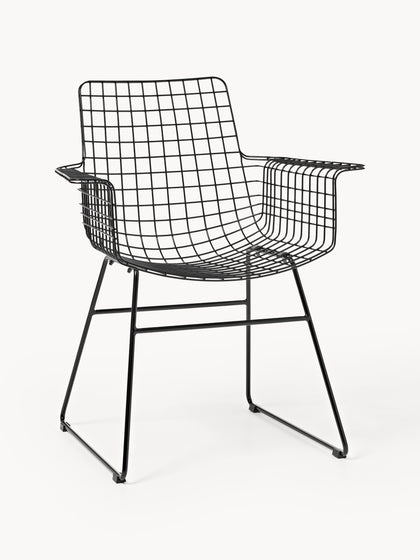 Westwing Sillón de metal Wire