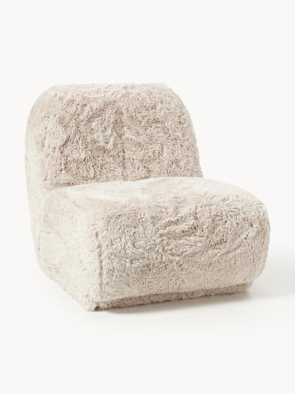 Westwing Sillón de piel sintética Emie