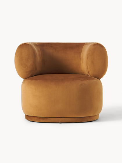 Westwing Sillón De Terciopelo Cori