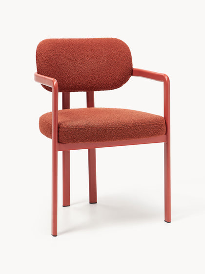 Westwing Sillón en tejido bouclé Adrien