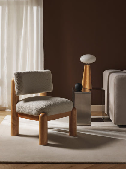 Westwing Sillón En Tejido Bouclé Dalma