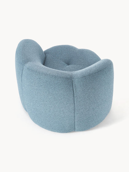 Westwing Sillón En Tejido Bouclé Fleur