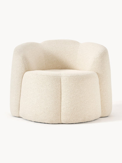 Westwing Sillón En Tejido Bouclé Fleur