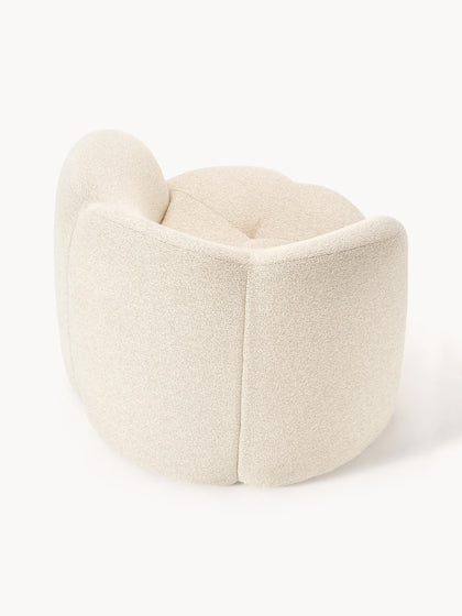 Westwing Sillón En Tejido Bouclé Fleur