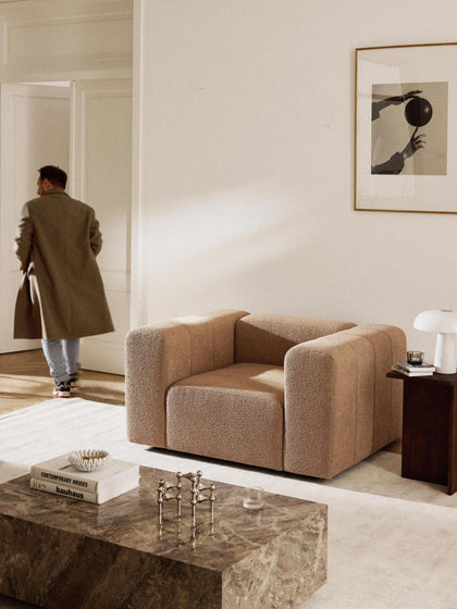 Westwing Sillón En Tejido Bouclé Lena