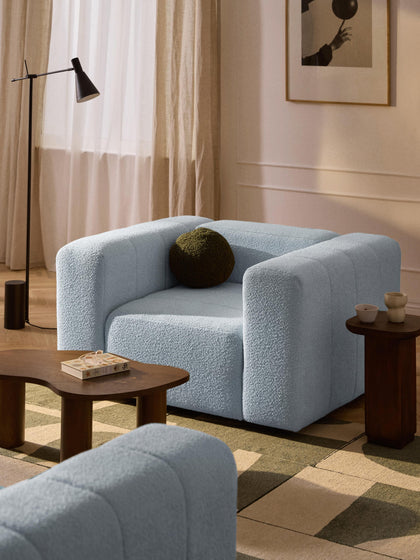 Westwing Sillón En Tejido Bouclé Lena