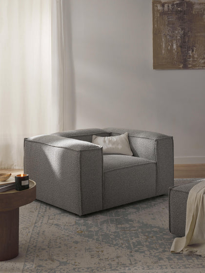 Westwing Sillón En Tejido Bouclé Lennon