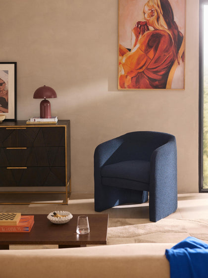 Westwing Sillón En Tejido Bouclé Mairo