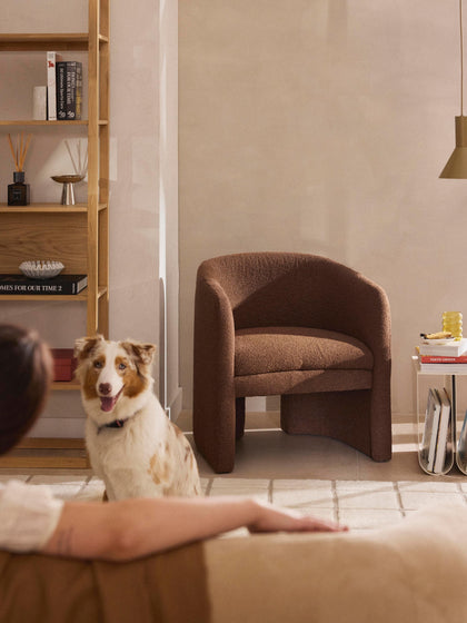 Westwing Sillón En Tejido Bouclé Mairo