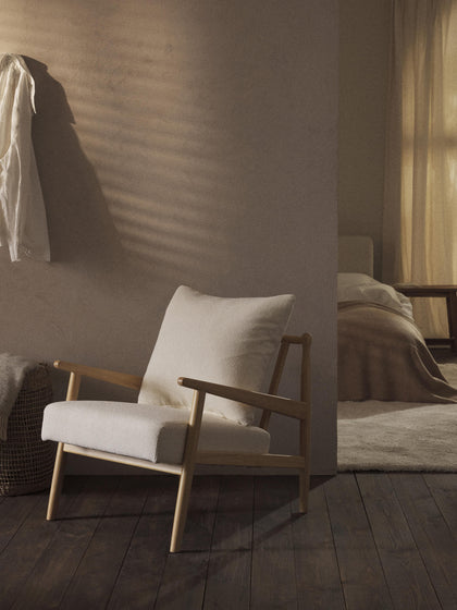 Westwing Sillón En Tejido Bouclé Mikkel