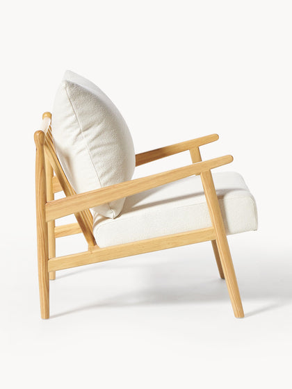 Westwing Sillón En Tejido Bouclé Mikkel