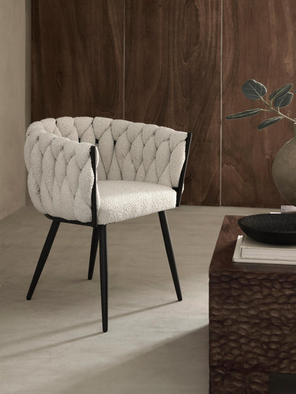 Westwing Sillón En Tejido Bouclé Molto