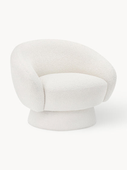 Westwing Sillón en tejido bouclé Ted