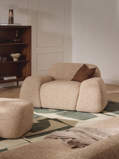 Westwing Sillón En Tejido Bouclé Wolke