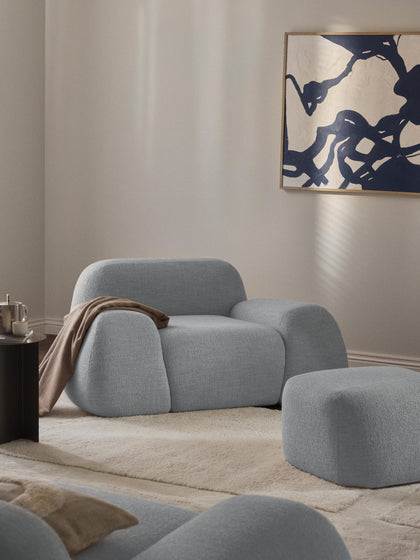 Westwing Sillón En Tejido Bouclé Wolke