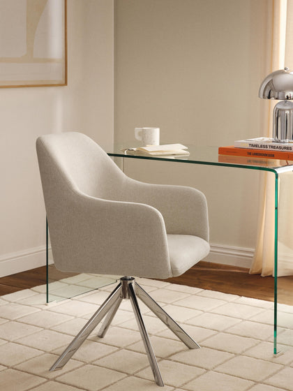 Westwing Sillón Giratorio Con Reposabrazos Isla