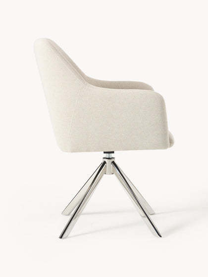 Westwing Sillón Giratorio Con Reposabrazos Isla