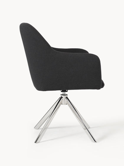 Westwing Sillón Giratorio Con Reposabrazos Isla