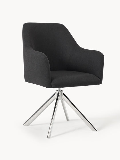 Westwing Sillón giratorio con reposabrazos Isla