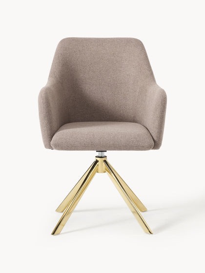 Westwing Sillón Giratorio Con Reposabrazos Isla