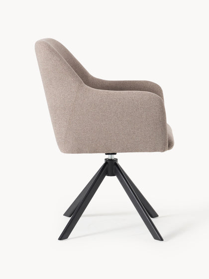 Westwing Sillón Giratorio Con Reposabrazos Isla